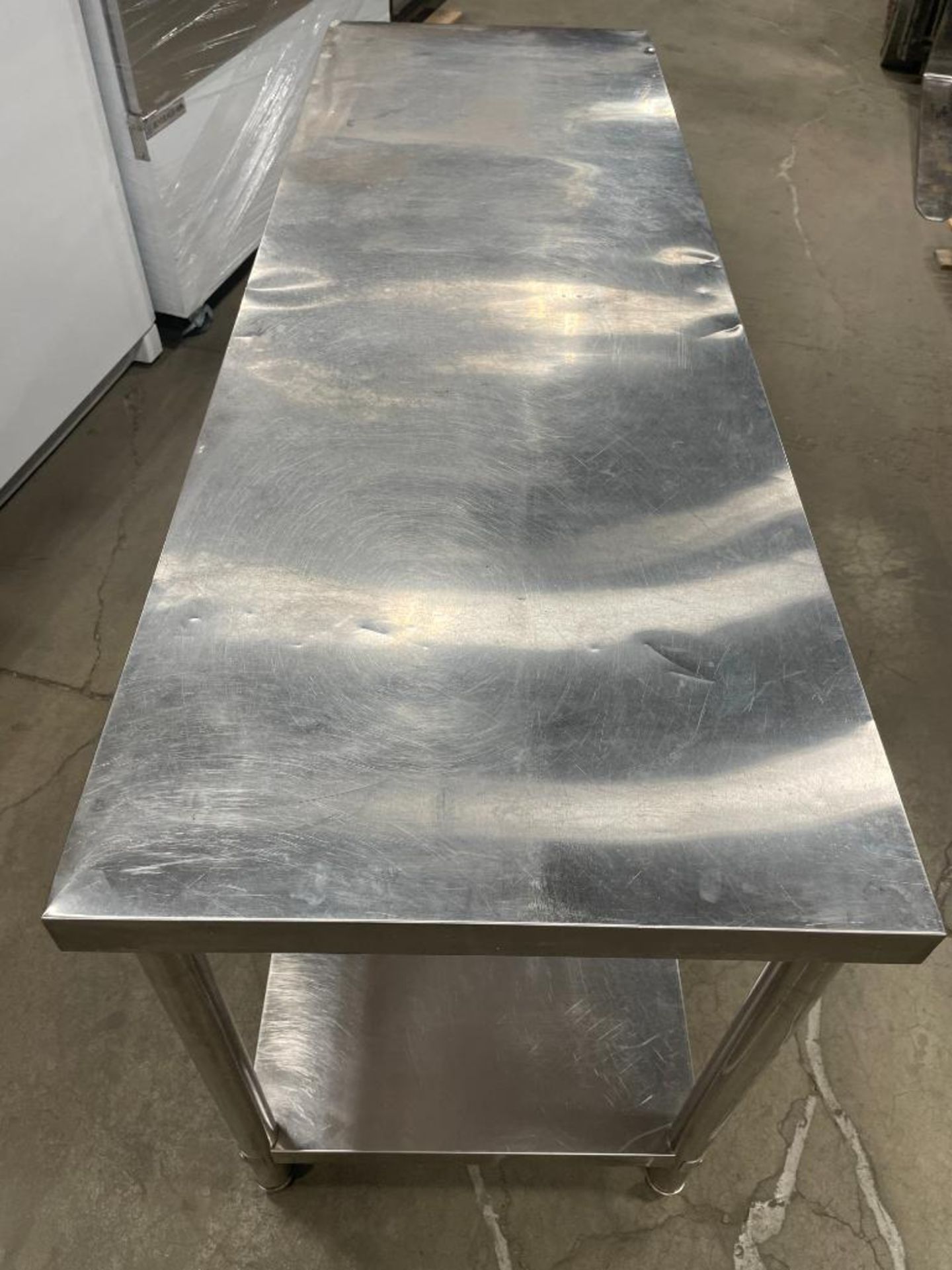 24" X 72" STAINLESS STEEL WORK TABLE - Image 7 of 9