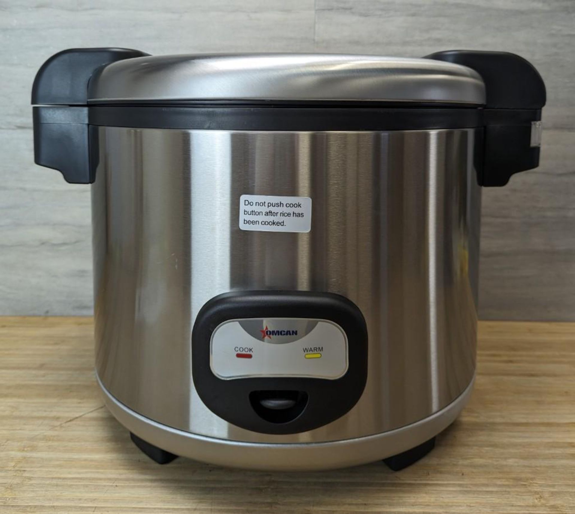 60 CUP COMMERCIAL RICE COOKER/WARMER, OMCAN 39454 - NEW - Image 2 of 10