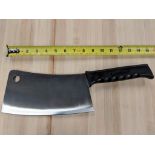 10" CLEAVER W/BLACK POLY HANDLE, OMCAN 10546 - NEW