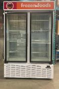 MASTER-BILT BLG-48HDA DOUBLE GLASS DOOR FREEZER
