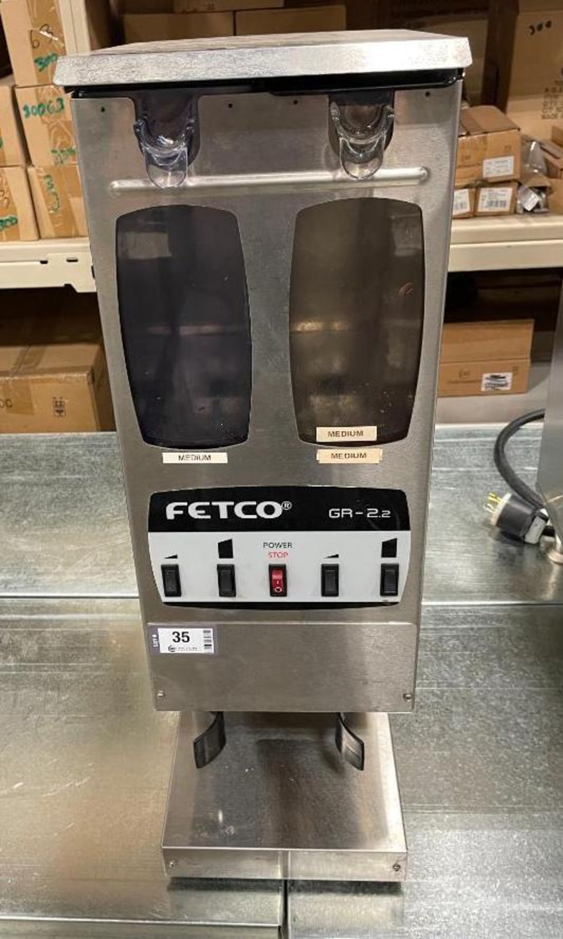 FETCO GR-2.2 DOUBLE HOPPER COFFEE GRINDER