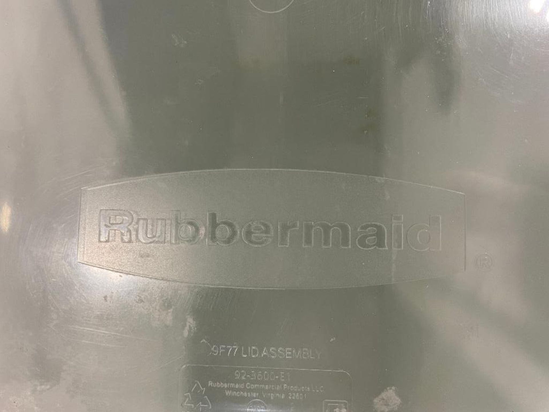 (2) RUBBERMAID MOBILE INGREDIENT BINS - Image 8 of 9