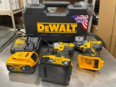 DEWALT 20V MAX 1/4" IMPACT DRIVER KIT DCF885M2 & DEWALT 20V RX 1/2" CORDLESS DRILL DCD791