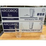 2 CASES OF ULTIMATE 20OZ PINT GLASSES, 24 PER CASE, ARCOROC G8563 - NEW