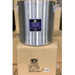 60QT HEAVY DUTY ALUMINUM STOCK POT, JOHNSON ROSE 65760 - NEW