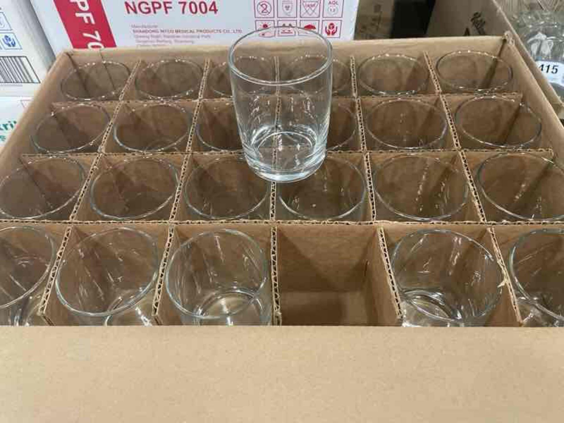 CASE OF 8OZ ROOM TUMBLER GLASSES, ARCOROC 43746 - 72 PER CASE - Image 2 of 3