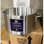 20QT HEAVY DUTY ALUMINUM SAUCE POT, JOHNSON ROSE 65820 - NEW