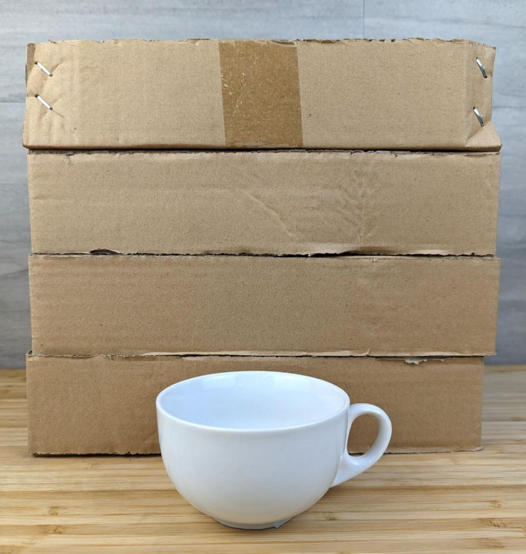 CASE OF 7 OZ. TAPERED COFFEE CUP, JOHNSON ROSE 90181, 72 PER CASE - NEW