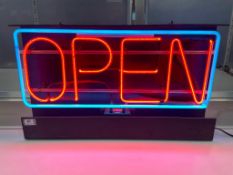 NEON OPEN SIGN