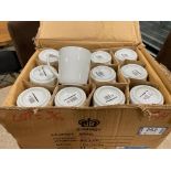 LOT OF (36) 8.75 OZ MUGS, JOHNSON ROSE 90311 - NEW