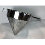 9" CHINA CAP FINE MESH STRAINER, JOHNSON ROSE 3849 - NEW