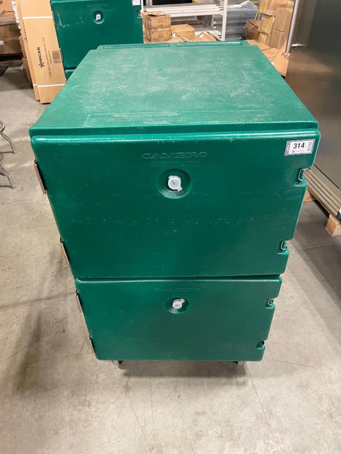 CAMBRO 1200MPC DOUBLE COMPARTMENT INSULATED FOOD STORAGE CABINET ON WHEELS - Image 2 of 8