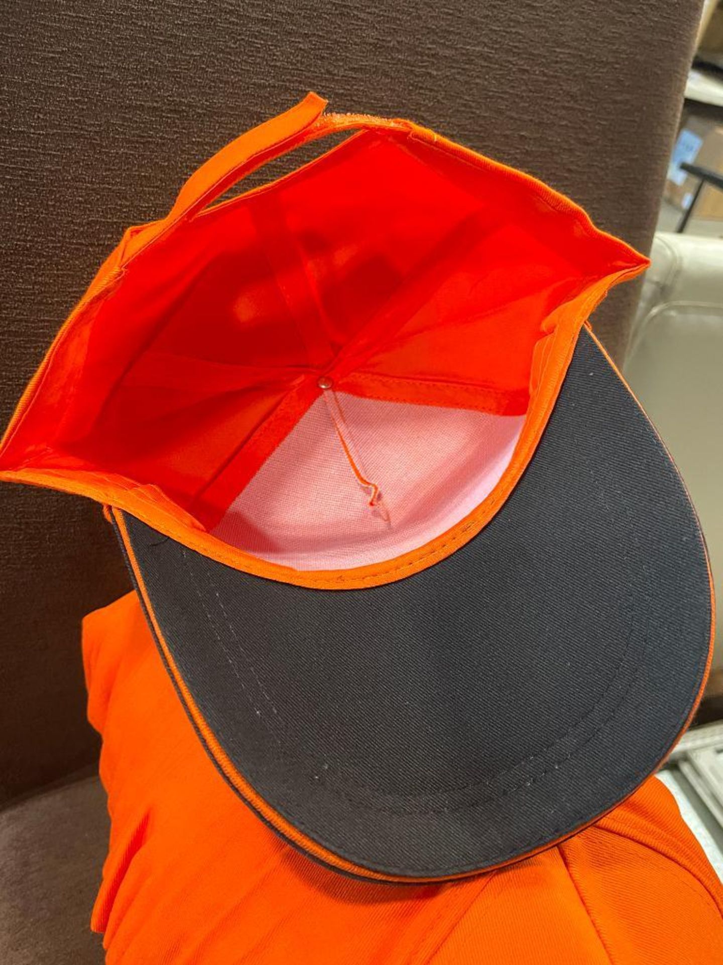 LOT OF (18) ORANGE HATS - Image 3 of 3