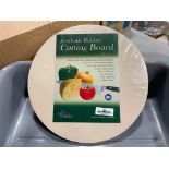 UPDATE CBR-14R ROUND CUTTING BOARD - 14 X 3/4" SYNTHETIC RUBBER