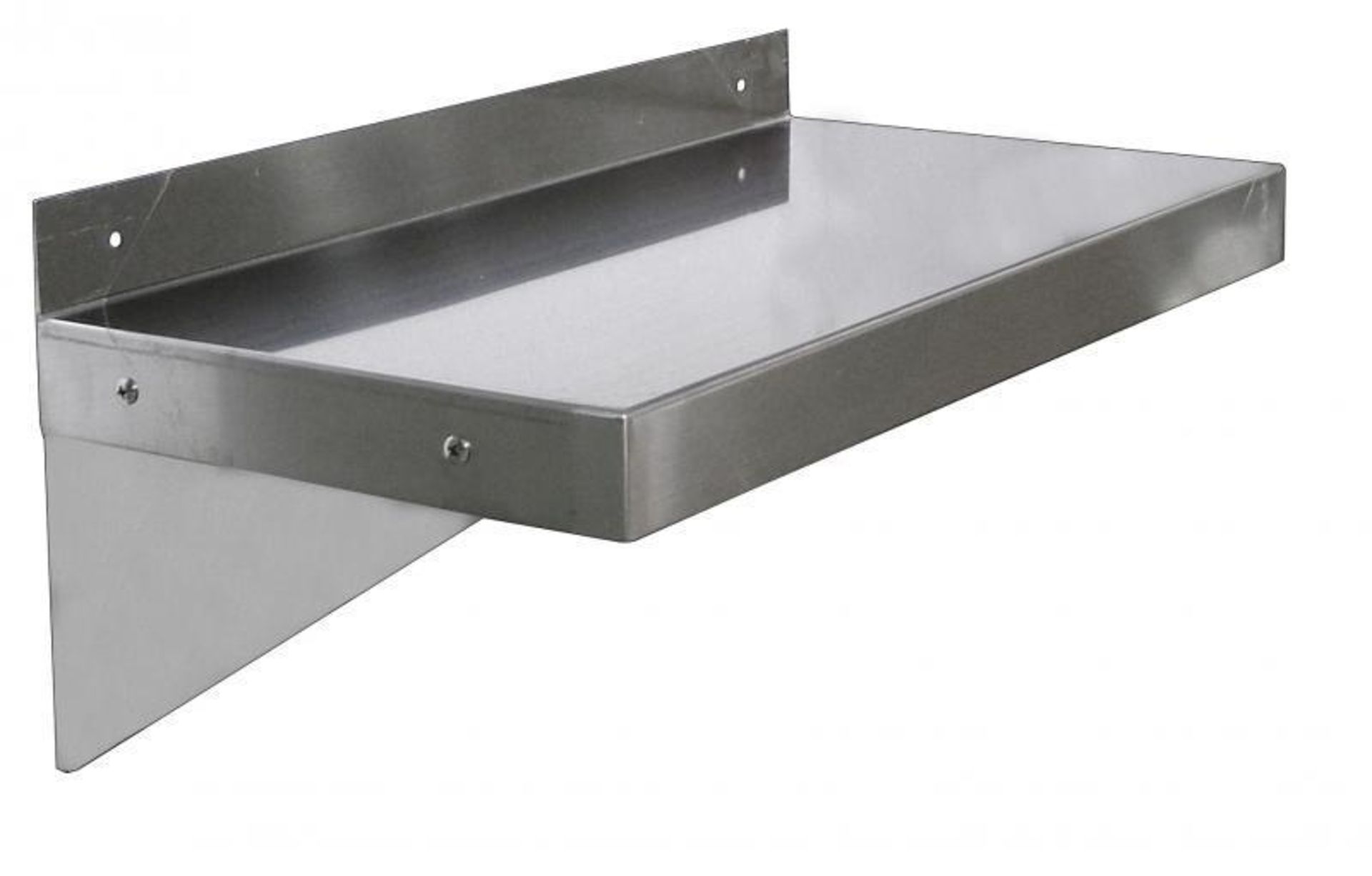 36" X 16" STAINLESS STEEL WALL SHELF - OMCAN 24409 - NEW - Image 12 of 13