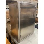 23" X 30" X 13" STAINLESS STEEL CABINET