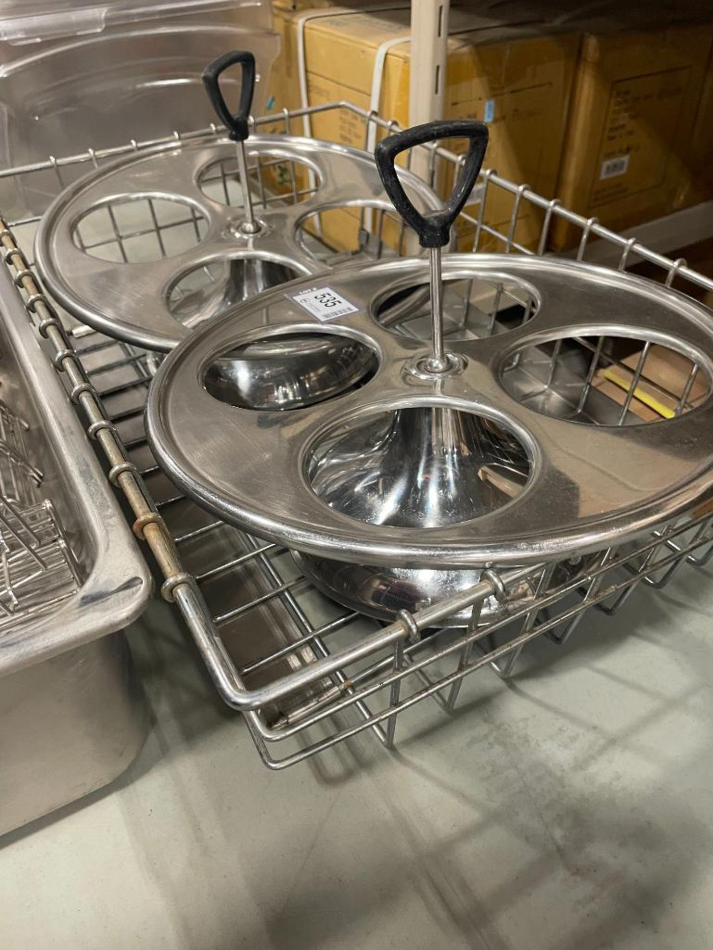 LOT OF TABLE CADDIES & STAINLESS STEEL SAUCE BOWLS - Bild 5 aus 7