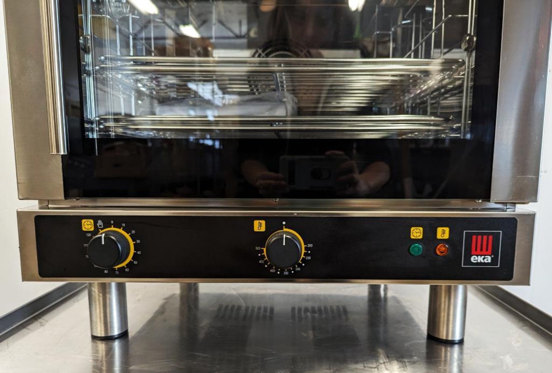 NEW EKFA-412 AL HALF SIZE ELECTRIC CONVECTION OVEN, 120V/1 PHASE - Image 4 of 11