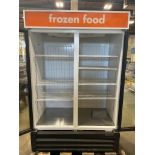 MASTER-BILT MBGFP48-HG DOUBLE GLASS DOOR FREEZER