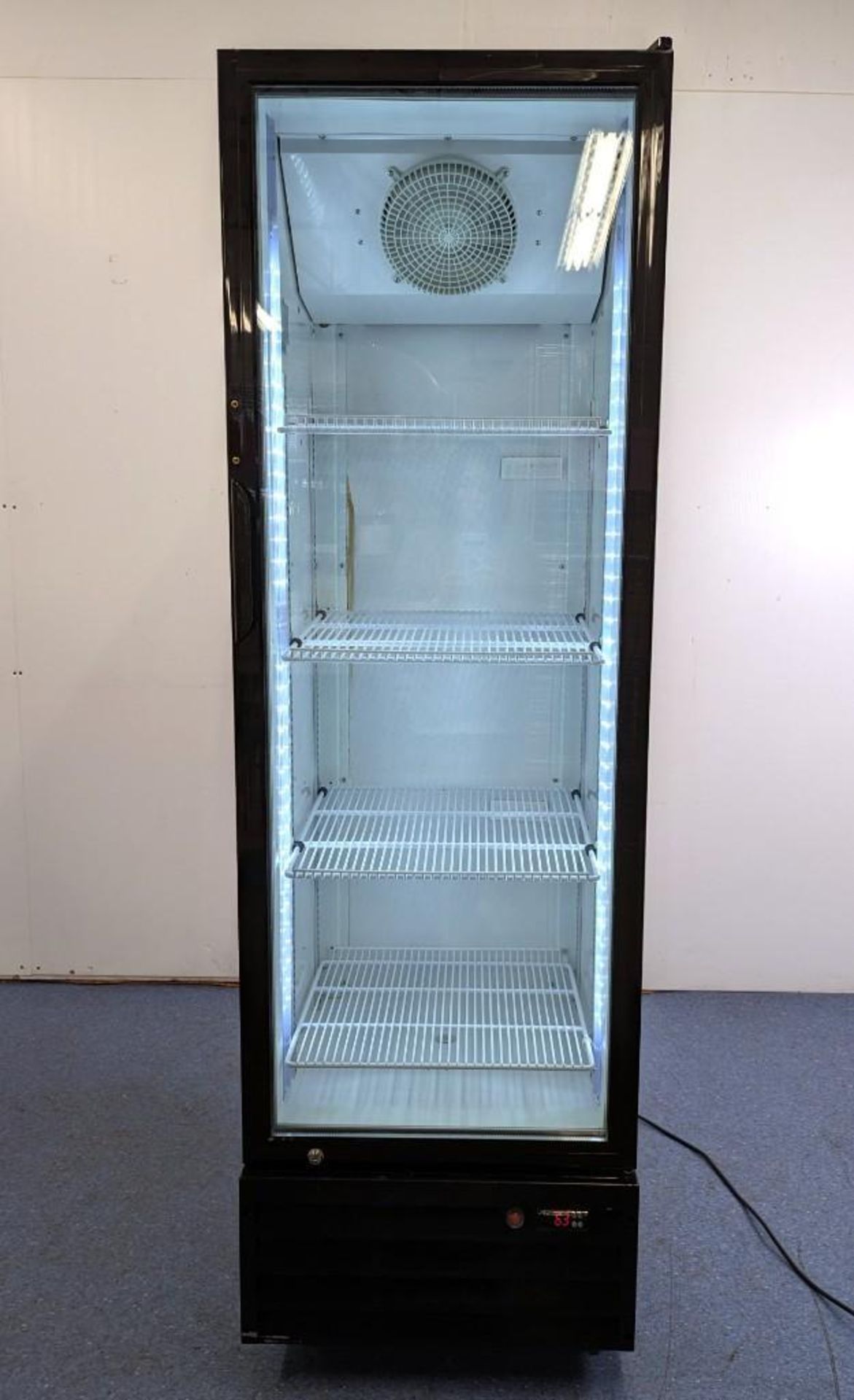 24" SS-P380WA GLASS DOOR UPRIGHT COOLER - Image 3 of 8