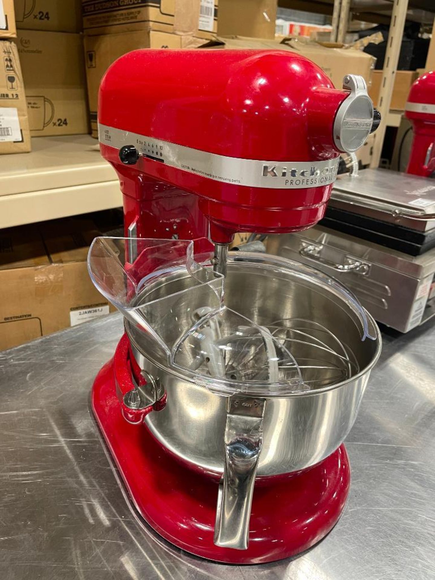 KITCHENAID PROFESSIONAL 600 SERIES 6-QUART BOWL-LIFT STAND MIXER WITH BOWL & ATTACHMENTS - Image 3 of 14