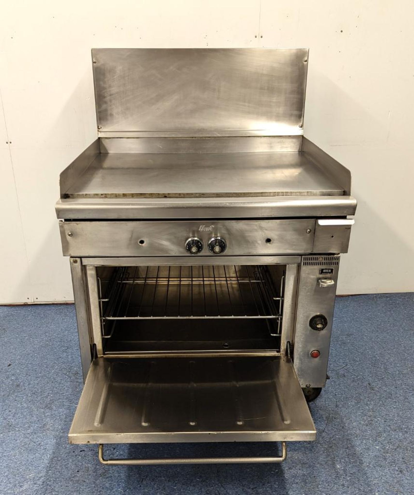 QUEST QGR-1 SERIES NATURAL GAS SINGLE OVEN RANGE WITH 36" GRIDDLE - Image 5 of 11