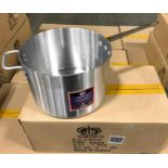 8.5QT PREMIUM STRAIGHT SIDED SAUCE PAN WITH HELPER HANDLE, JOHNSON ROSE 64929 - NEW