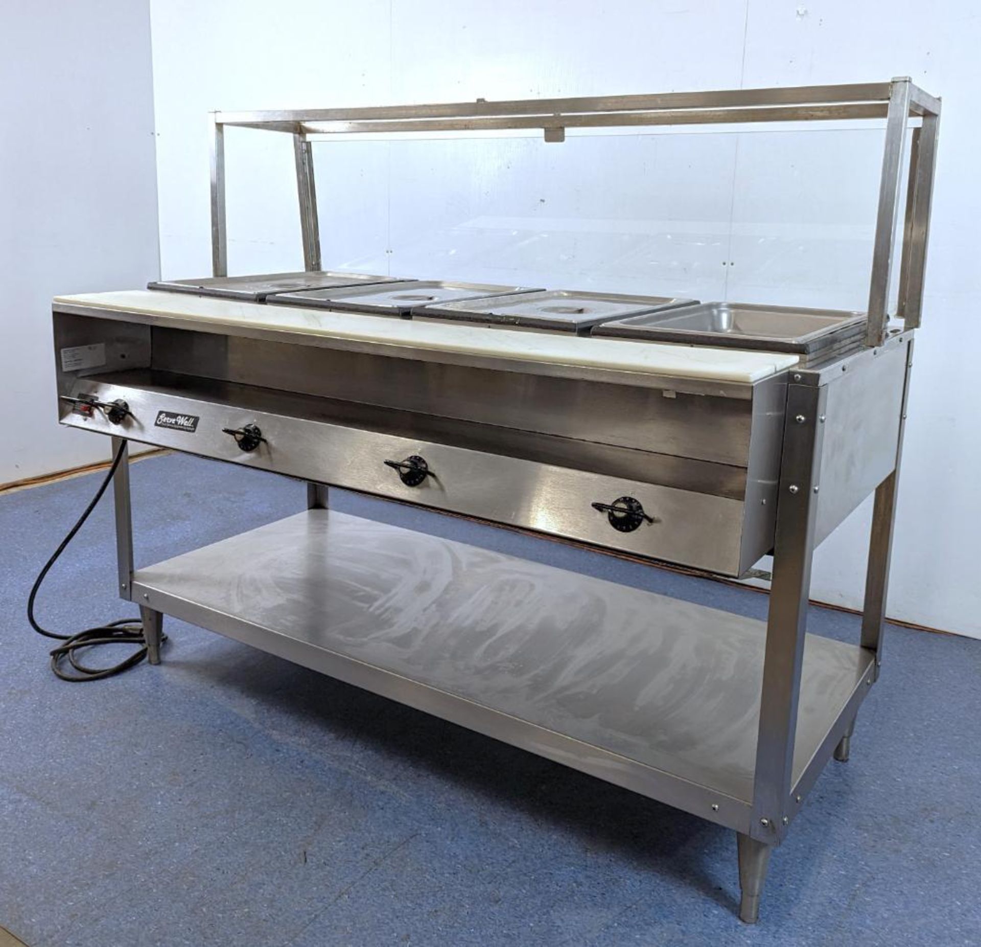 VOLLRATH 38118 4-WELL SERVEWELL STEAM TABLE - Image 3 of 15