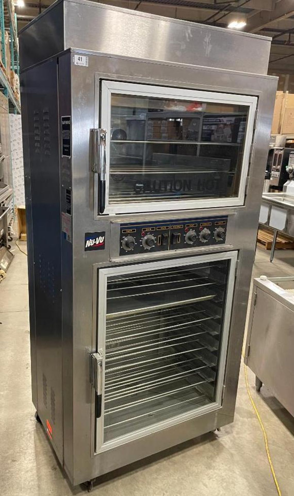NU-VU SUB-123 ELECTRIC OVEN/PROOFER COMBO - Image 5 of 14