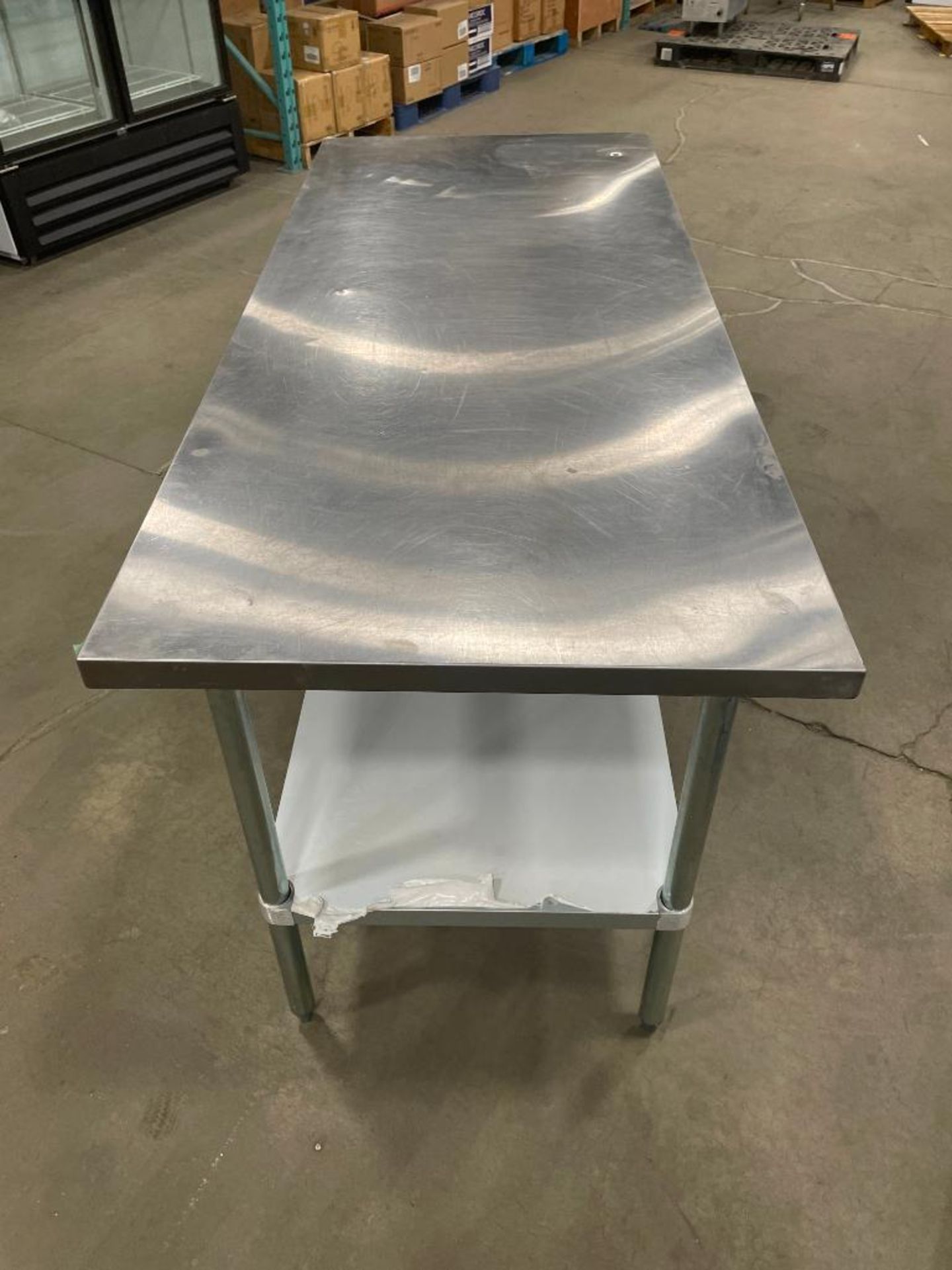 COOPERSTEEL 30" X 72" STAINLESS STEEL WORK TABLE - Image 6 of 7