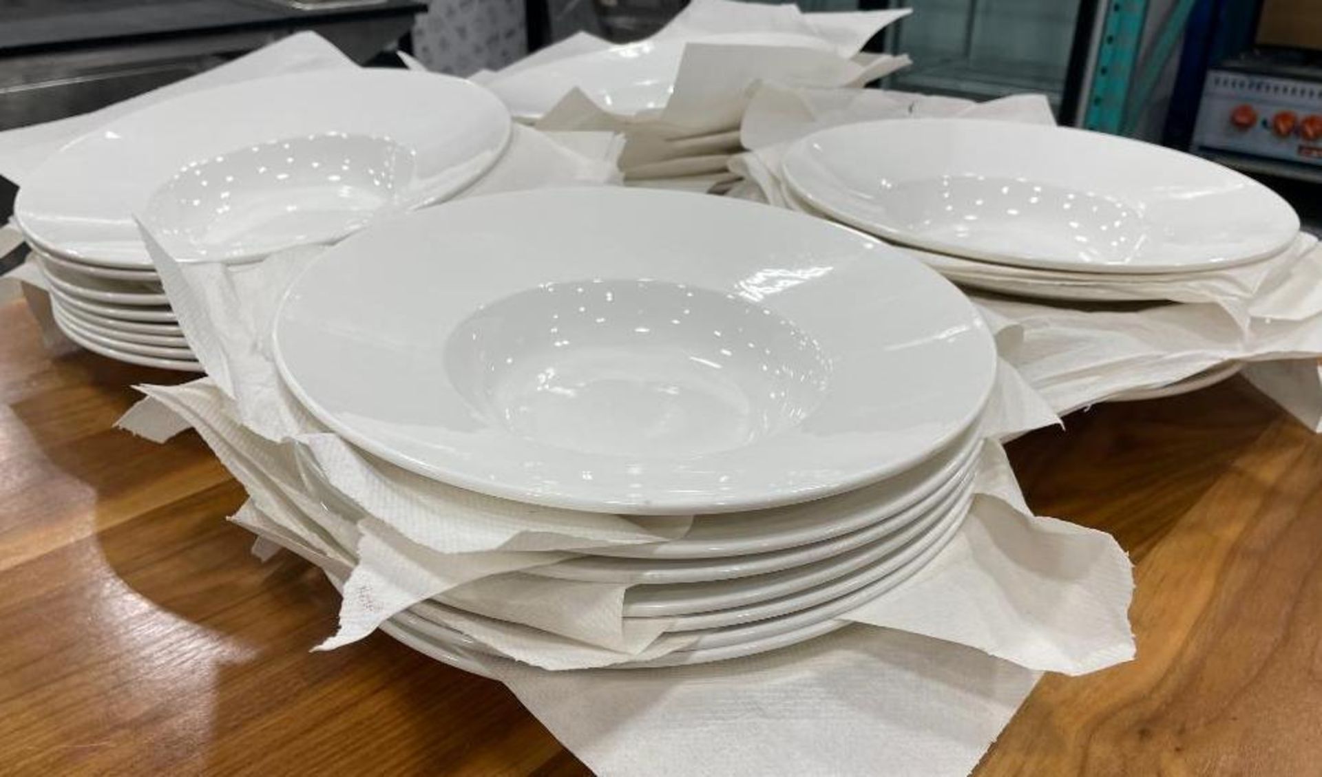 (30) 12" RIM SOUP/PASTA BOWLS