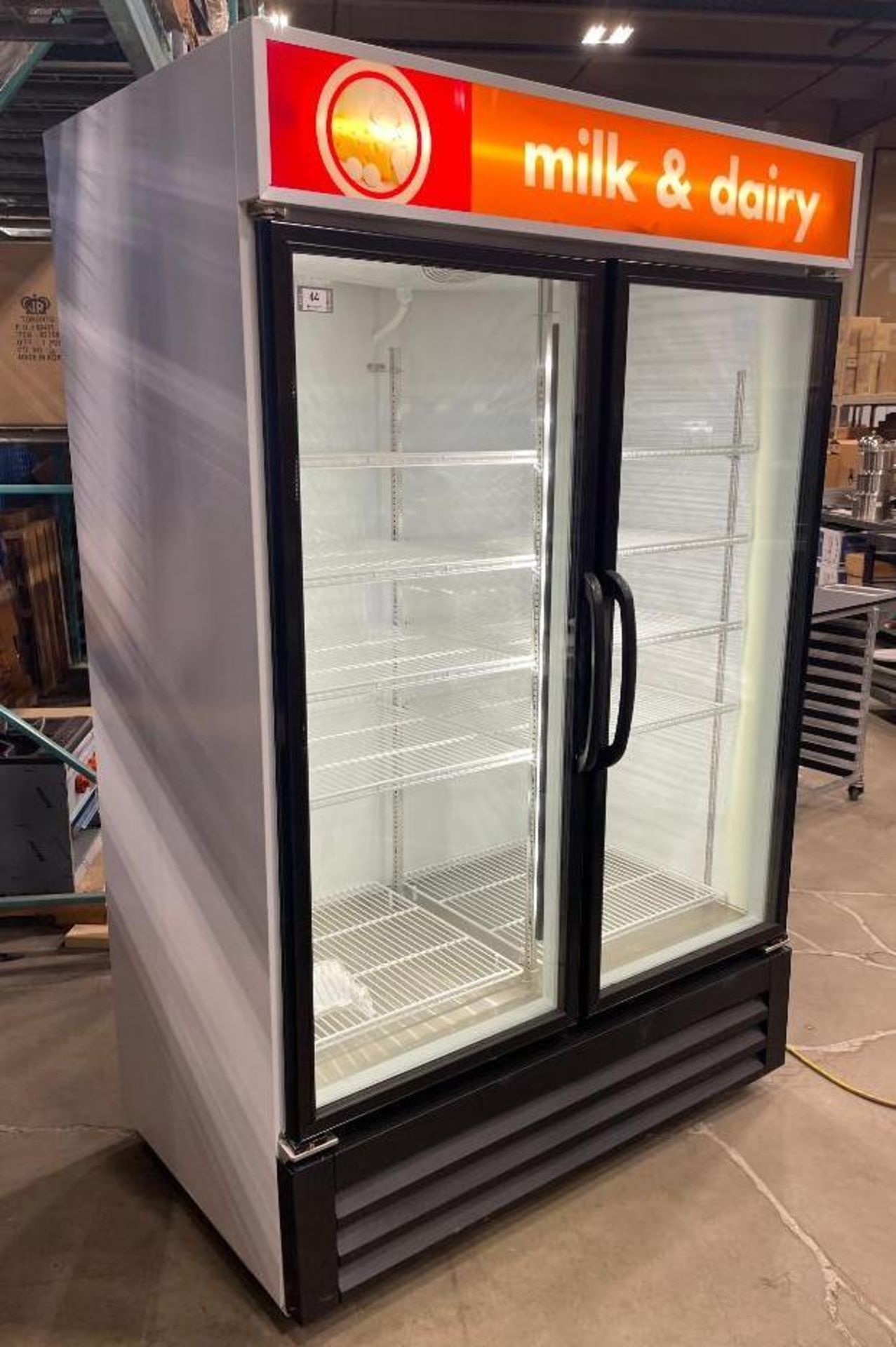 MASTER-BILT MBGRP48-HG DOUBLE GLASS DOOR COOLER - Image 3 of 13