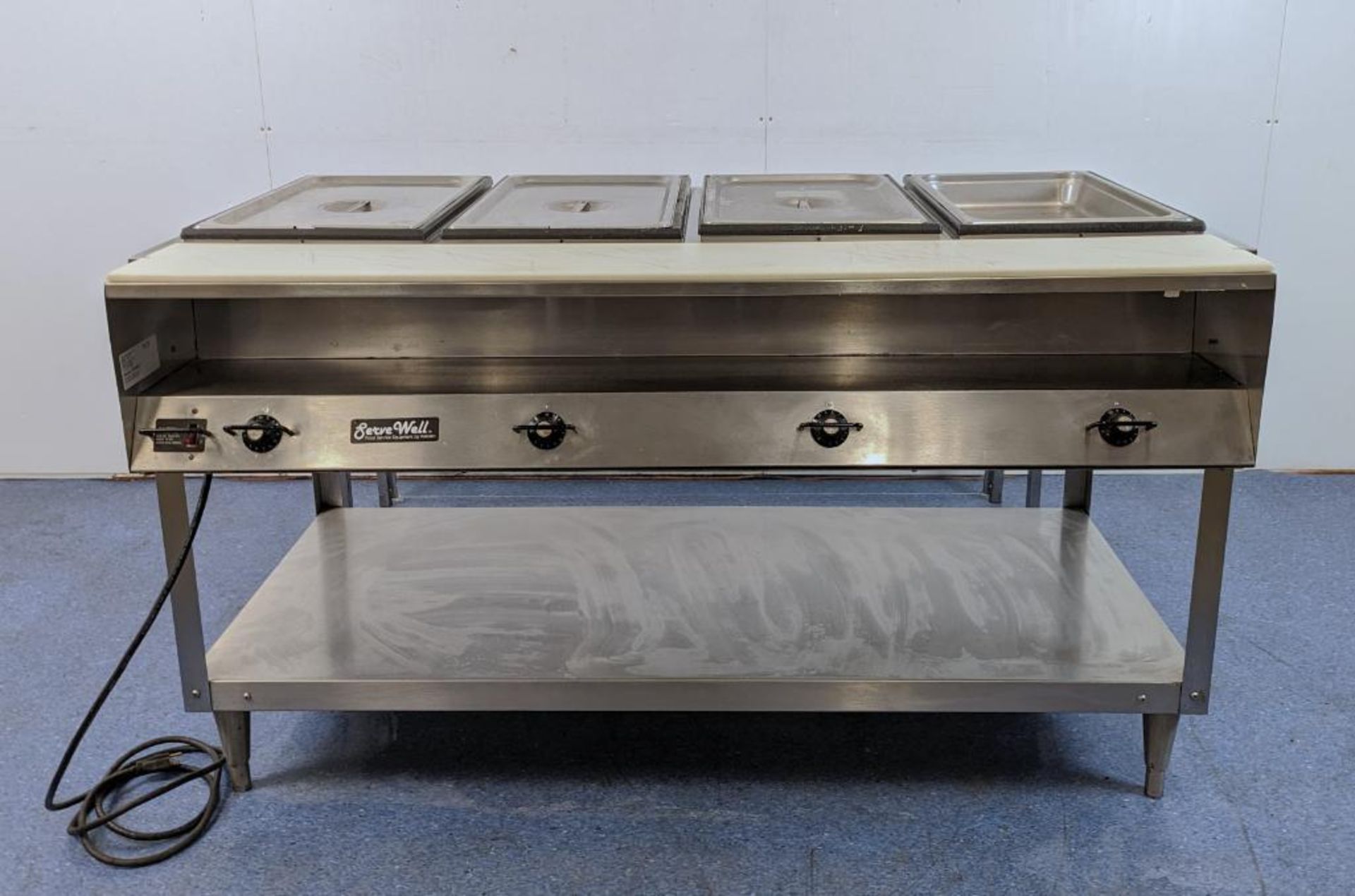 VOLLRATH 38118 4-WELL SERVEWELL STEAM TABLE - Image 4 of 15