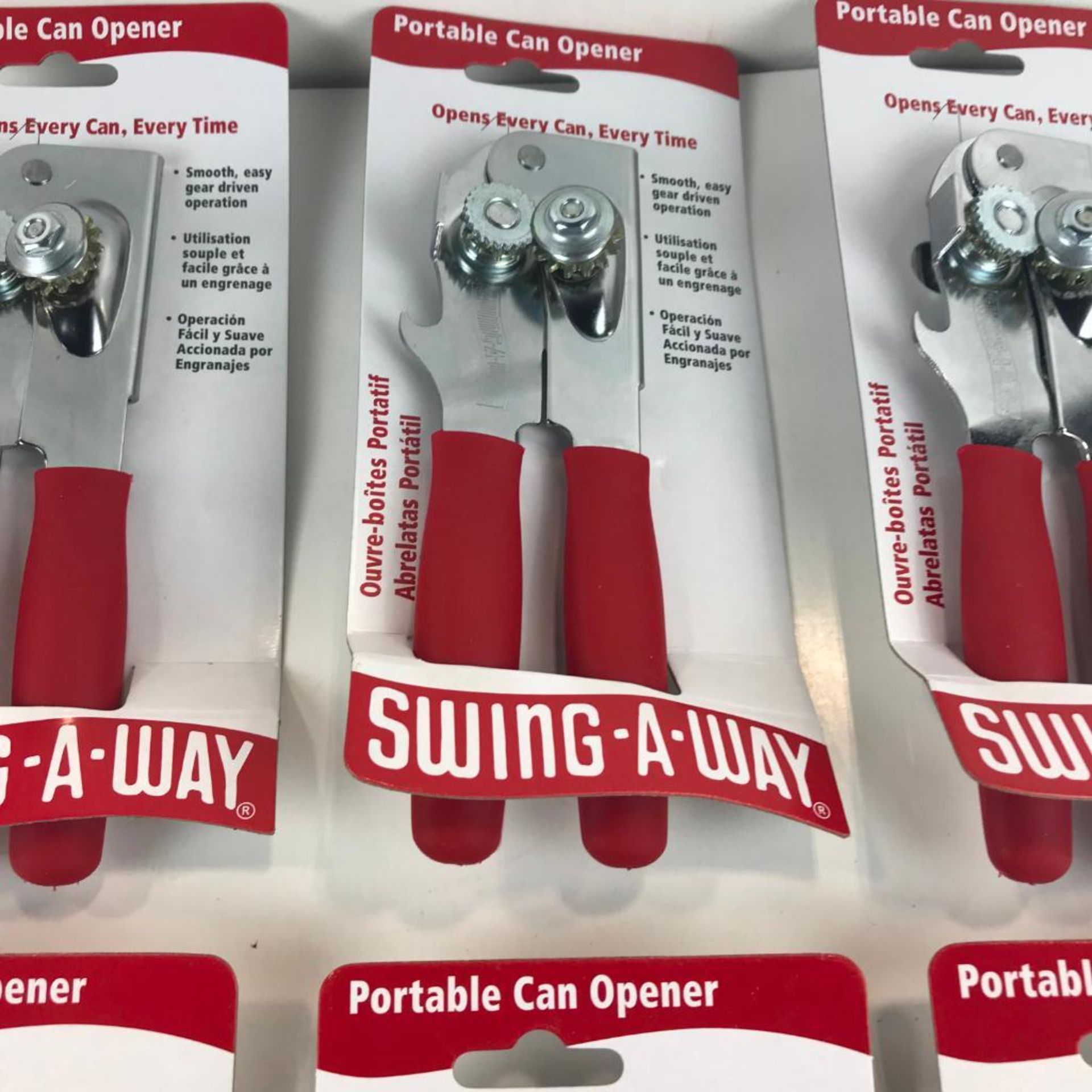 RED SWING-A-WAY PORTABLE CAN OPENERS, FOCUS 407RD - LOT OF 6 - NEW - Image 2 of 4