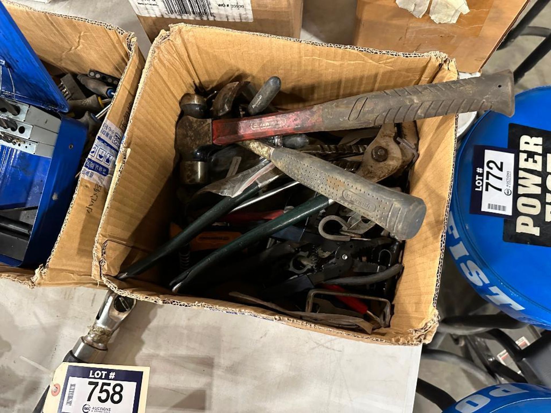 Lot of Asst. Hammers, Pliers, Wire Strippers, etc. - Image 3 of 5