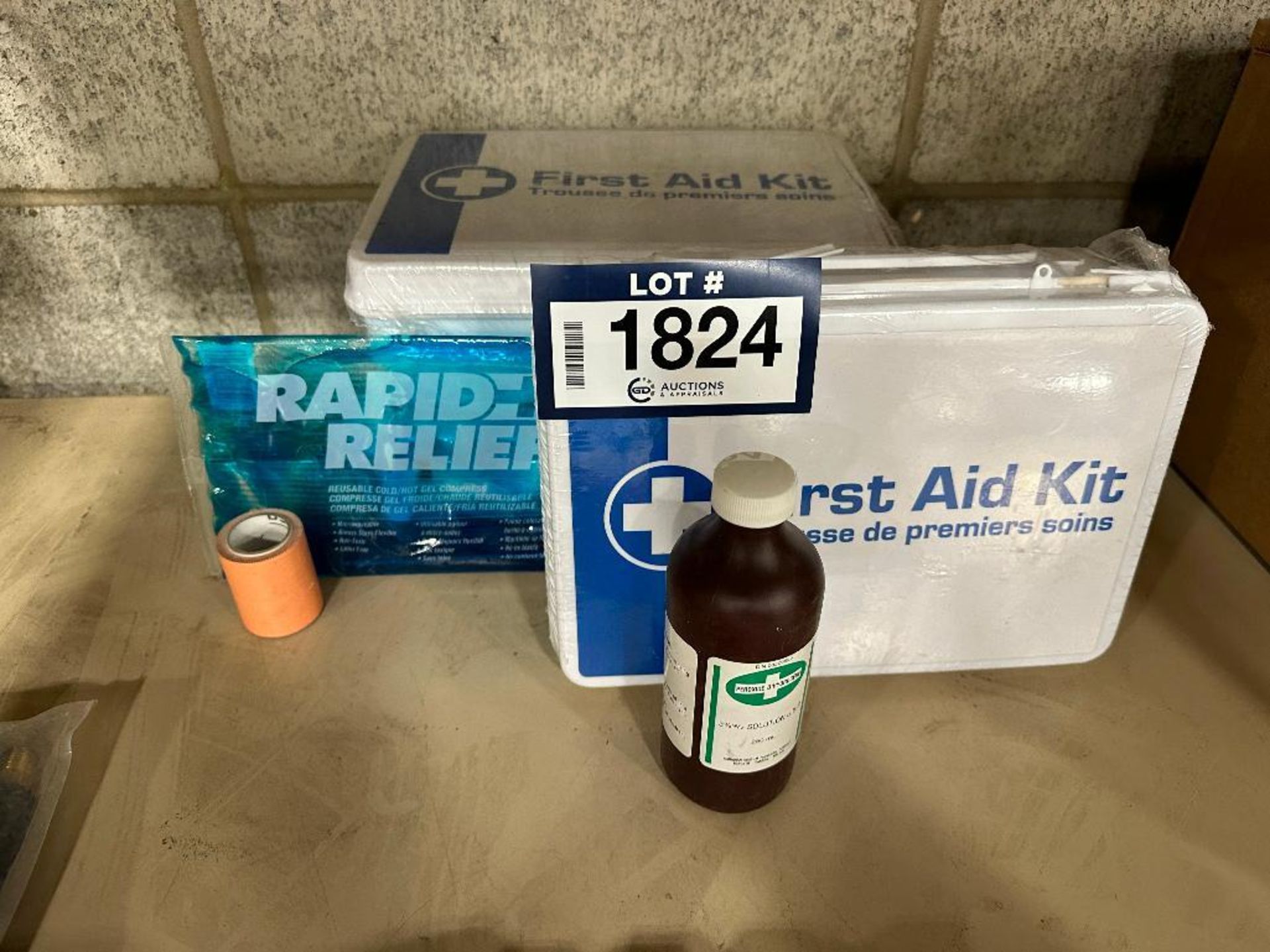 Lot of (3) First Aid Kits, etc.