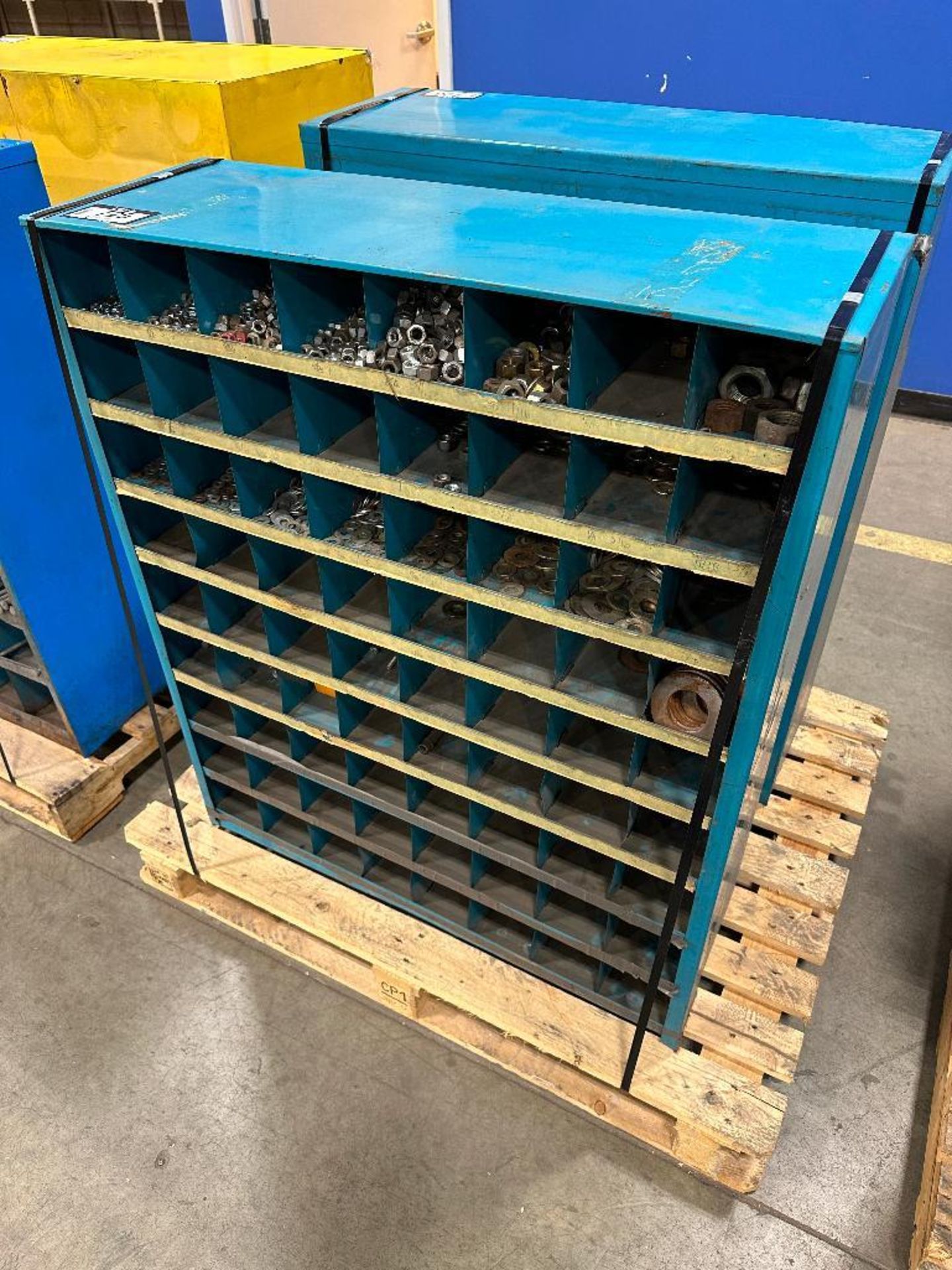 72 Compartment Bolt Bin w. asst. Hardware - Image 2 of 3