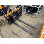 New 2023 Wolverine PFA-11-3300G Hydraulic Pallet Fork Skid Steer Attachment