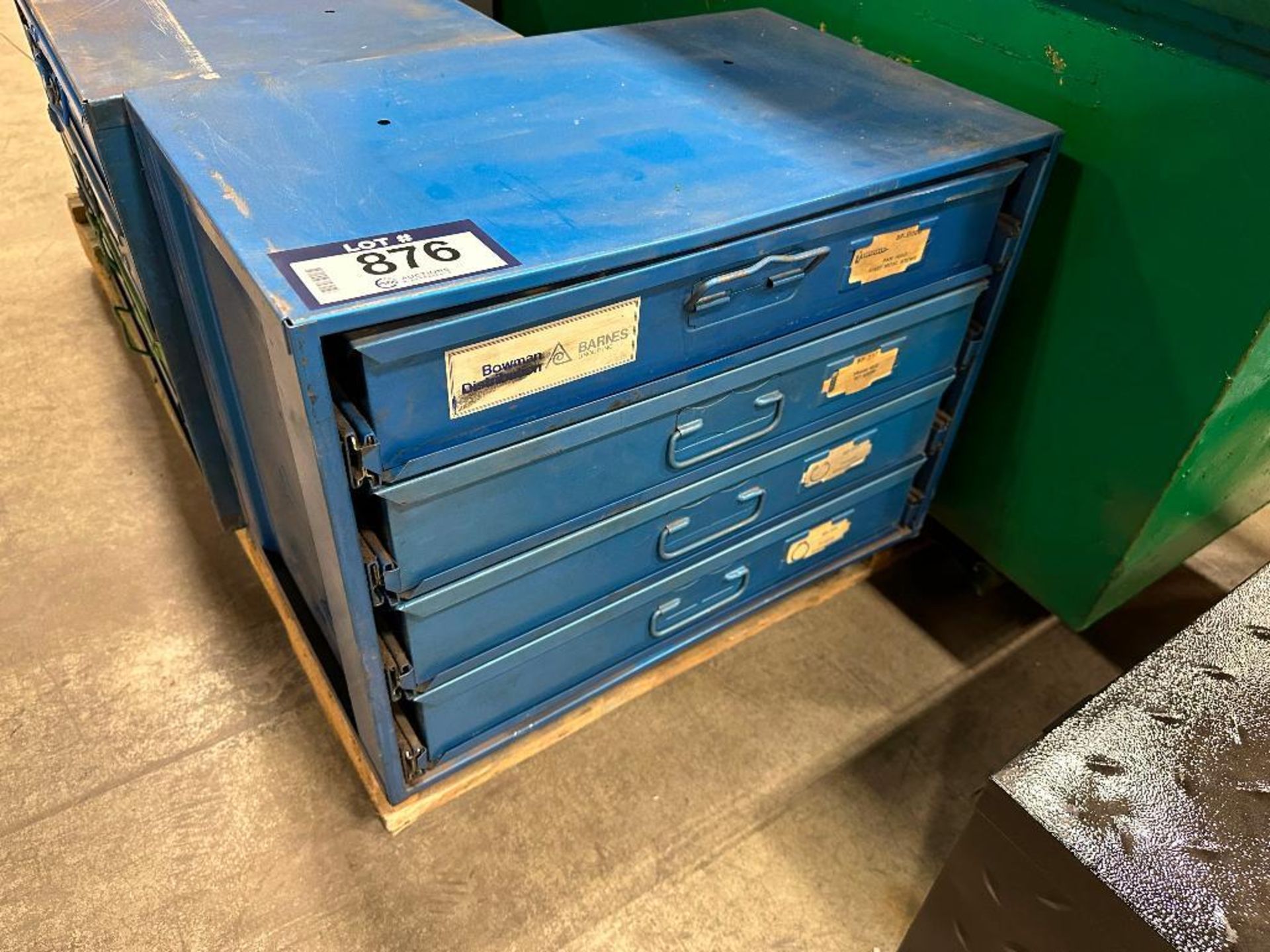 4-Drawer Parts Bin w/ Asst. Screws and Retaining Rings