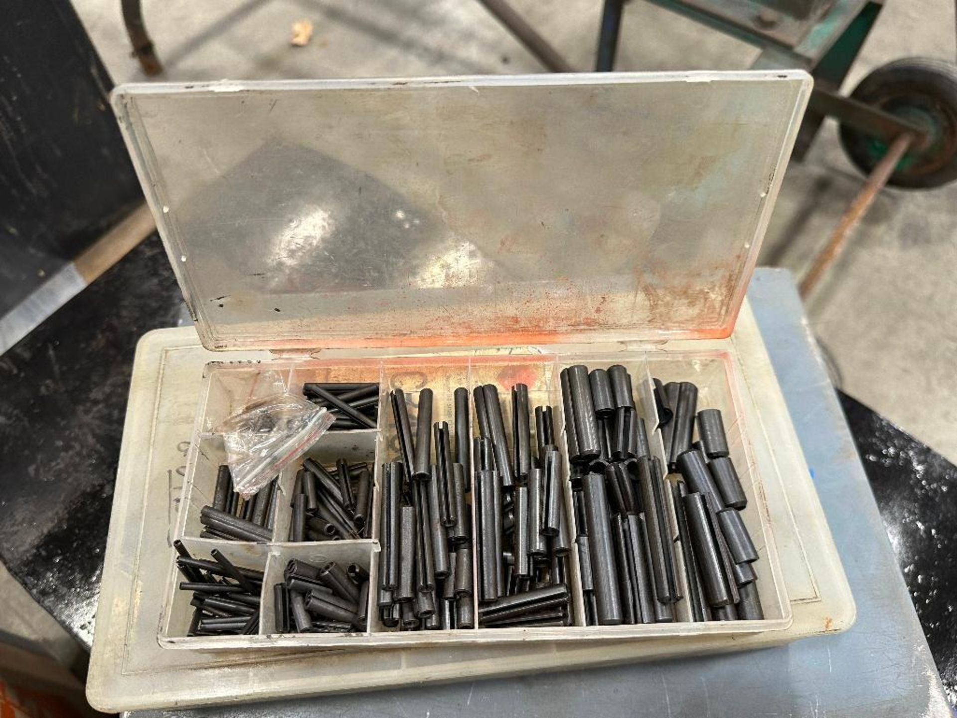 Box of Asst. Parts Cases including Screws, Bolts, Cutters, etc. - Image 6 of 8