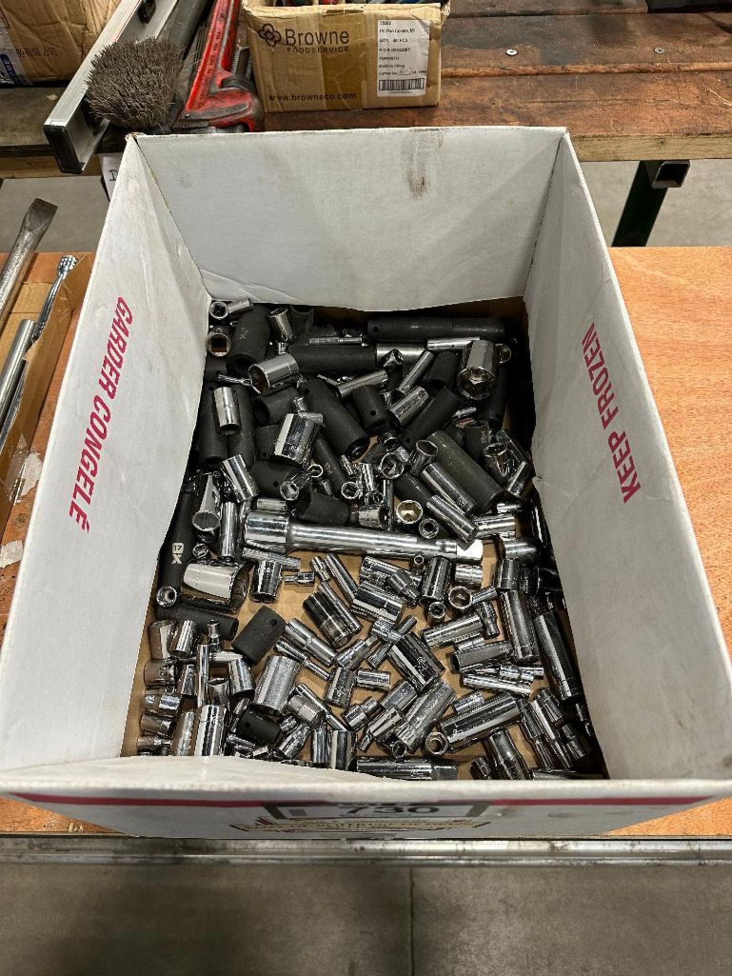 Lot of asst. Impact and Standard Sockets