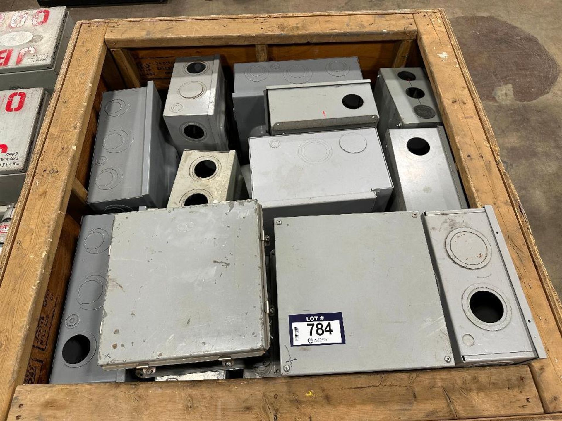 Crate of Asst. Electrical Enclosures - Image 5 of 5