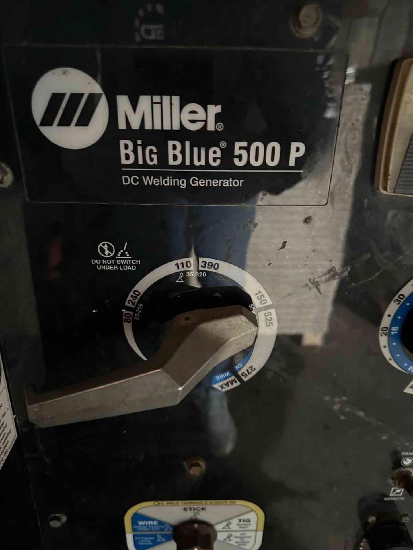 Miller Big Blue 500P Diesel Welding 15kw Generator, Hours 7104.5 - Bild 5 aus 10