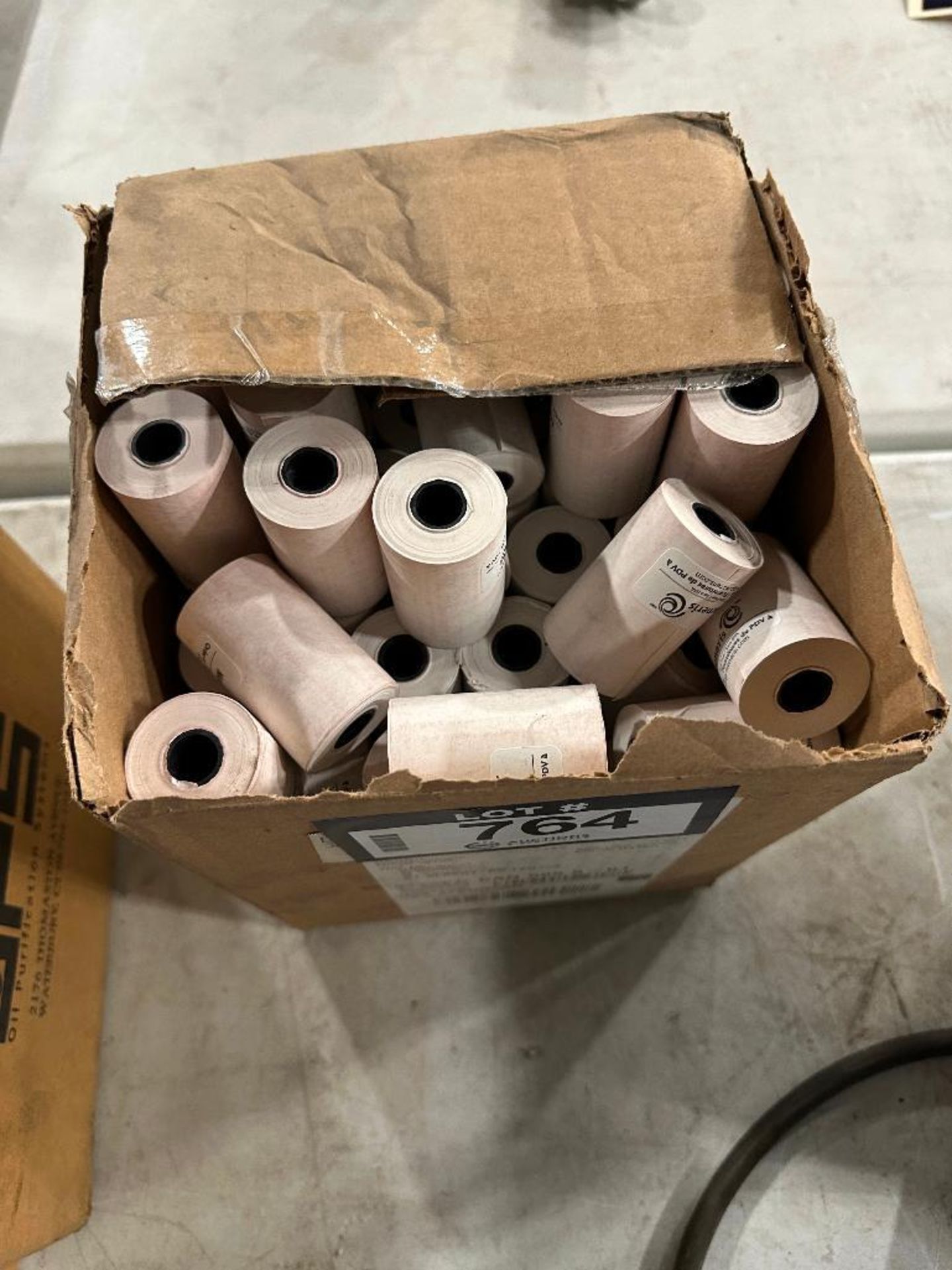 Box of Asst. Receipt Paper Rolls - Image 2 of 2