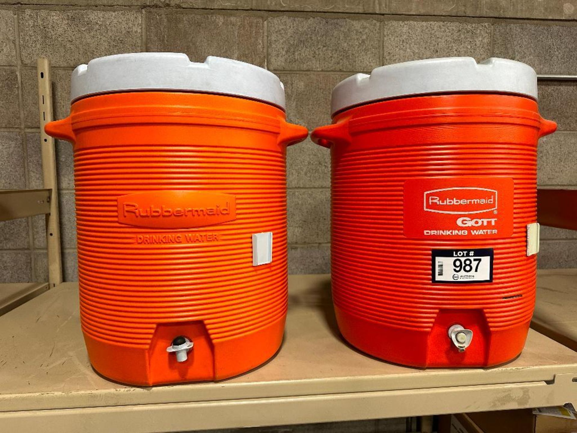 Lot of (2) Asst. Sports Coolers