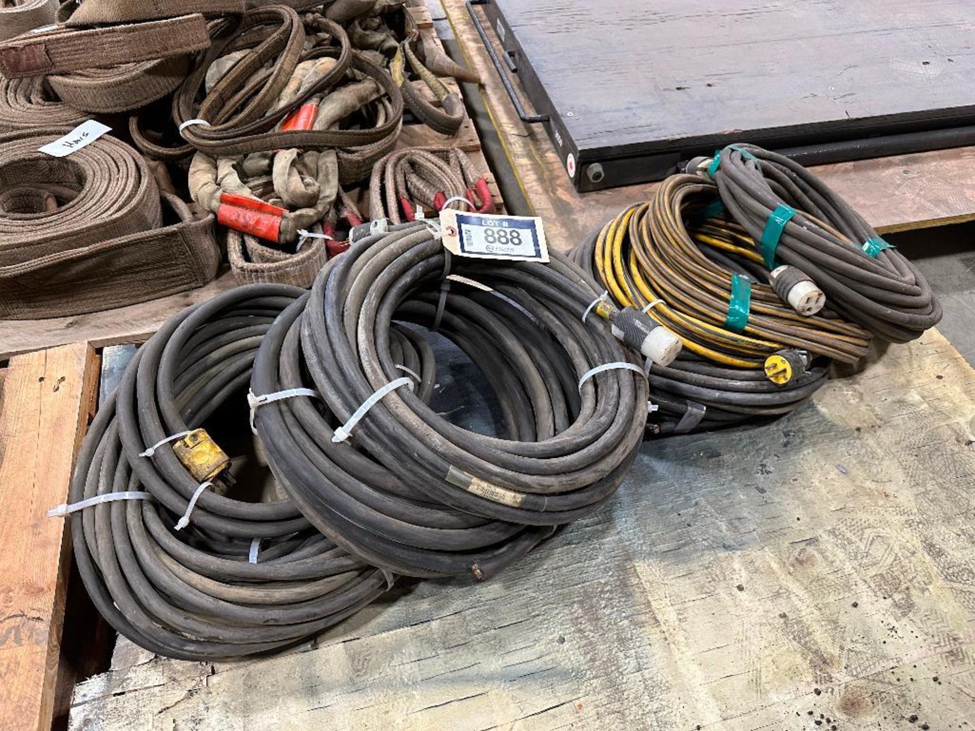 Lot of (6) Asst. Rolls of Asst. Electrical Cable