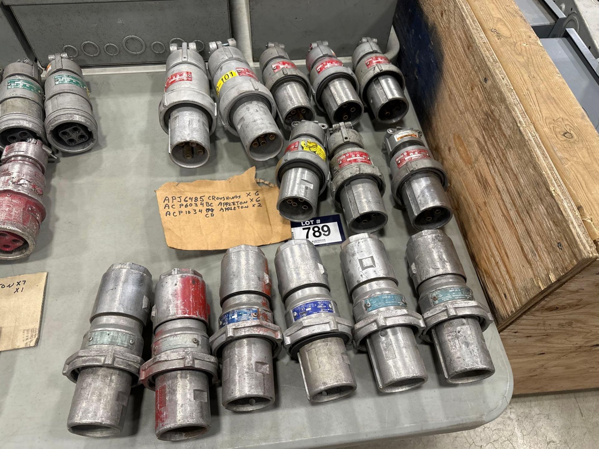 Lot of (14) Asst. Appleton and Crouse Hinds Connectors - Image 2 of 2