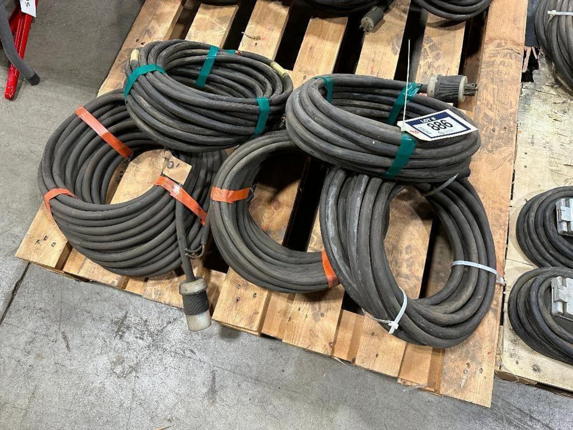 Lot of (5) Asst. Rolls of Asst. Electrical Cable