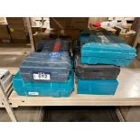 Lot of (8) Asst. Empty Tool Cases