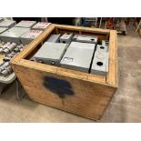 Crate of Asst. Electrical Enclosures